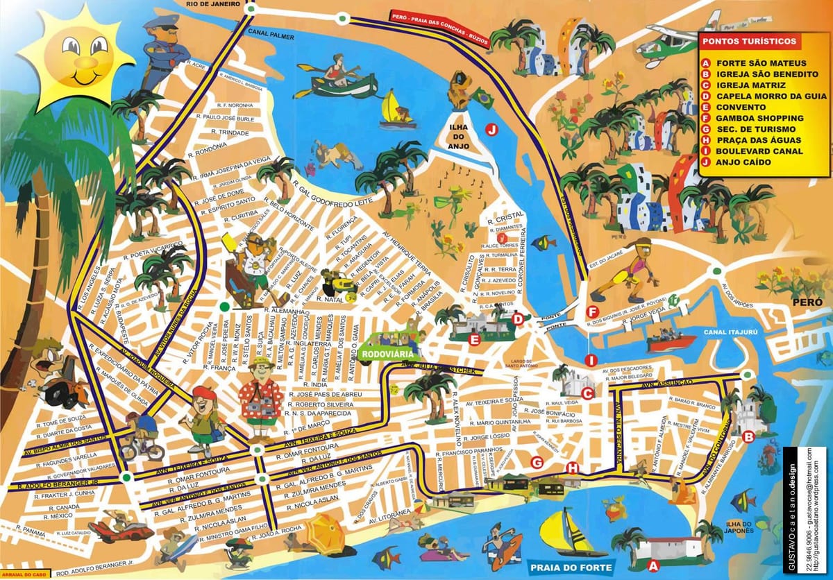 harta e Rio de Janeiro cruise port