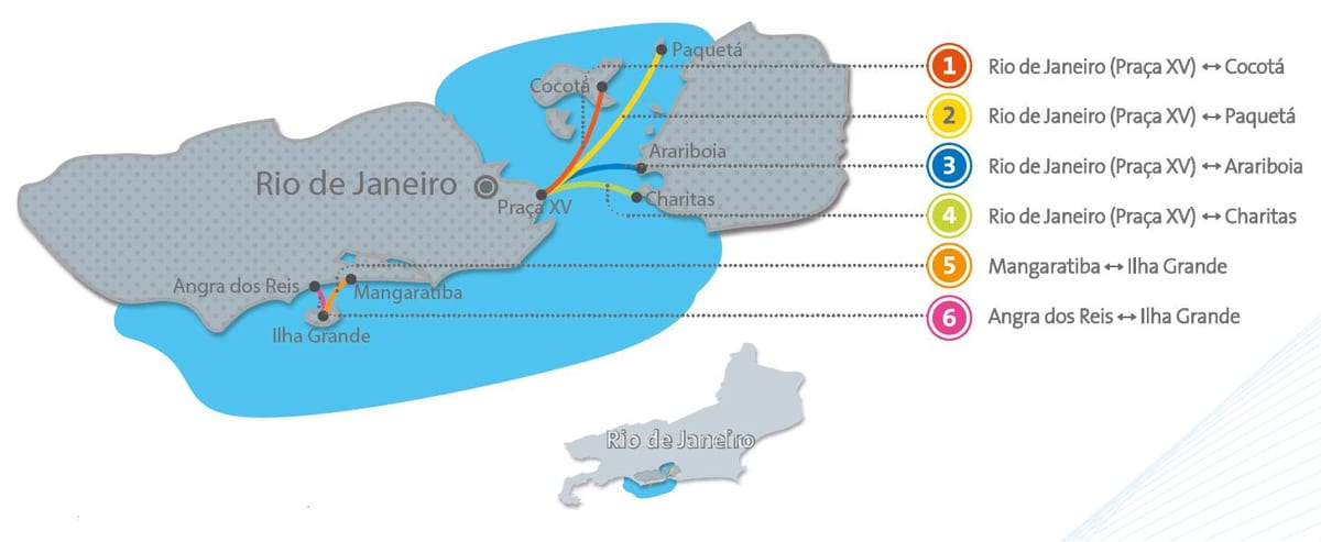 Rio de Janeiro anije hartë