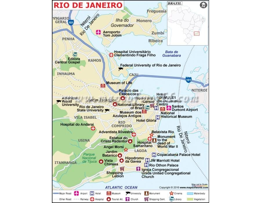 Rio de Janeiro dyqan hartë