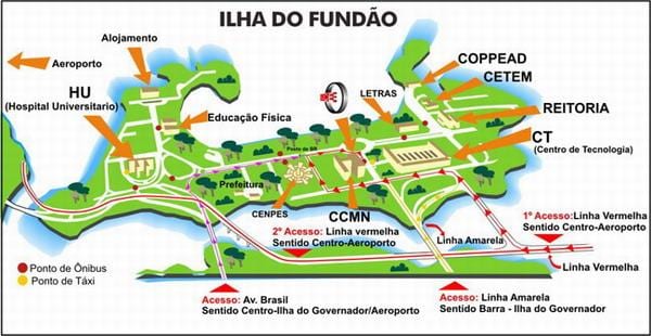 Rio de Janeiro hartë të shkollës
