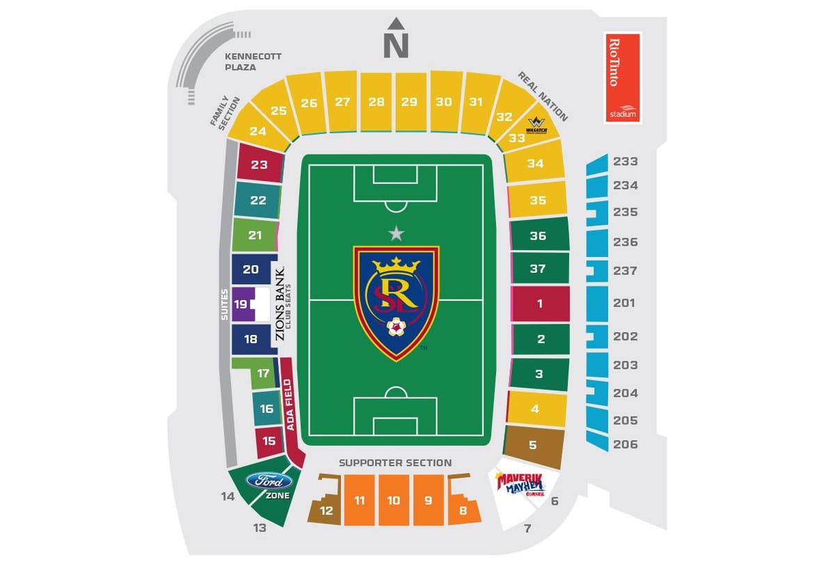 Rio tinto stadiumit të shtrojë hartë